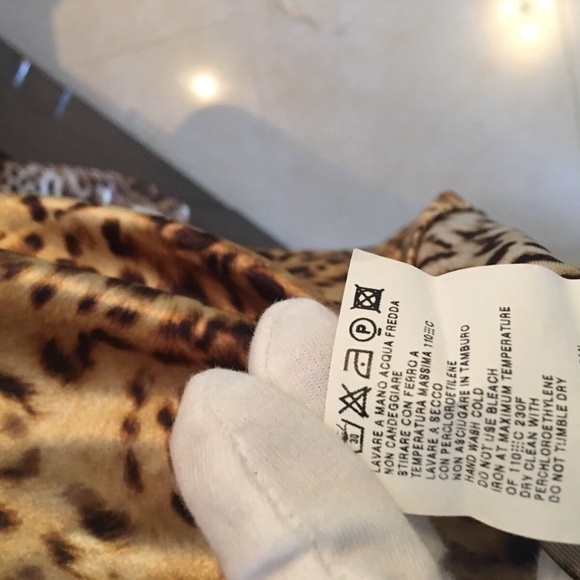 MAX MARA LEOPARD PRINT TOP SIZE S - Picture 4 of 5